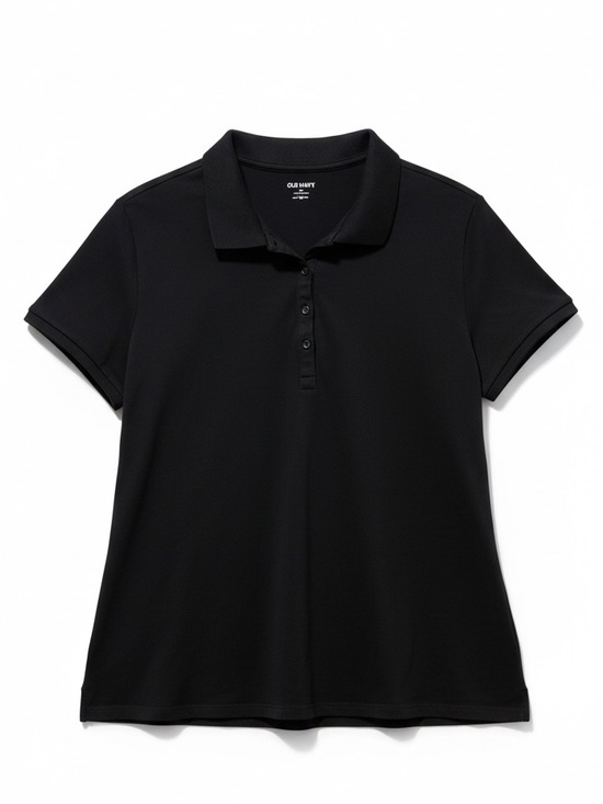 Old Navy Tops - Old Navy Black Short-Sleeve Polo Shirt – XXL